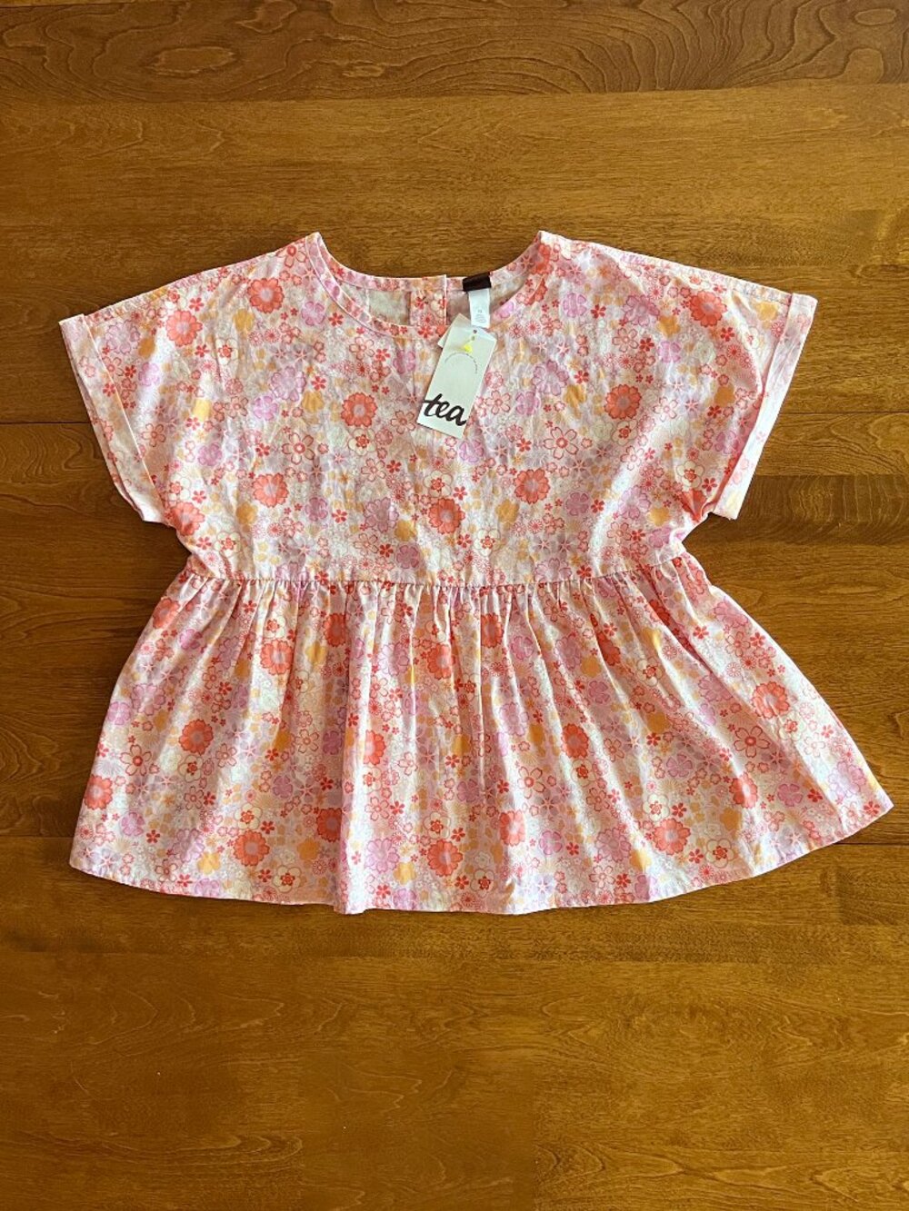 Tea Collection floral swing top 12 NWT